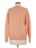 360 Cashmere Solid Orange Pullover Sweater Size M - photo 2