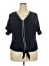 Max Studio Blue Short Sleeve Top Size 2X - photo 1