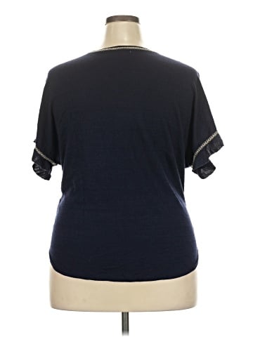 Max Studio Short Sleeve Top (view 2)