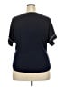 Max Studio Blue Short Sleeve Top Size 2X - photo 2