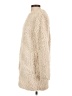 BB Dakota 100% Polyester Ivory Faux Fur Jacket Size XS - photo 5