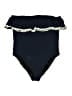 J.Crew Solid Blue Swimsuit Bottoms Size 14 - photo 1