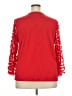 Chico's Red 3/4 Sleeve Blouse Size XXL (4) - photo 2