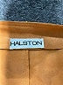 Halston 100% Leather Orange Blazer Size 10 - photo 6