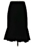 JS Collections Solid Black Formal Skirt Size 4 - photo 2