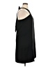 Ann Taylor 100% Polyester Solid Black Cocktail Dress Size 14 - photo 4