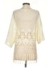 Cato 100% Cotton Ivory Poncho Size S - photo 2