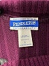 Pendleton 100% Cotton Burgundy Turtleneck Sweater Size L - photo 7