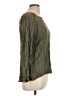 Dear John 100% Rayon Green Long Sleeve Blouse Size L - photo 4