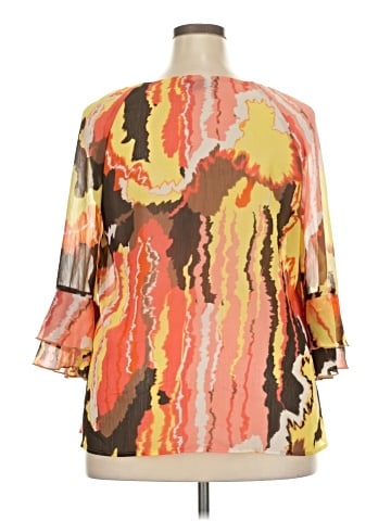 I.N. Studio 3/4 Sleeve Blouse (view 2)