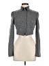 IISLI Silver Wool Cardigan Size 6 - photo 1