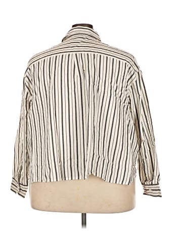 Old Navy 3/4 Sleeve Button-Down Shirt (view 2)
