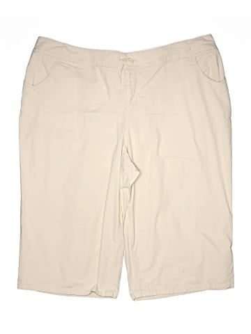 Lane Bryant Khaki Shorts (view 1)
