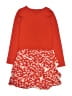 Tea 100% Cotton Red Dress Size 12 - photo 2
