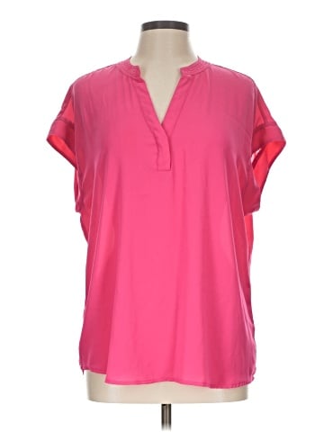 Cynthia Steffe Short Sleeve Blouse (view 1)