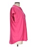 Cynthia Steffe 100% Polyester Pink Short Sleeve Blouse Size L - photo 4