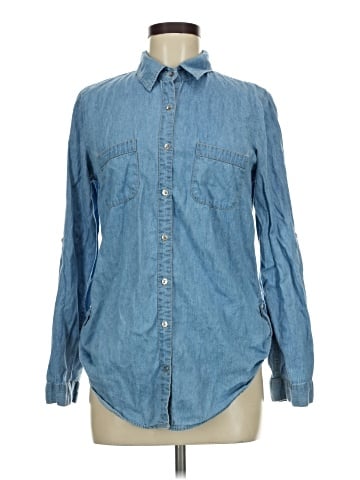 Derek Heart Long Sleeve Button-Down Shirt (view 1)