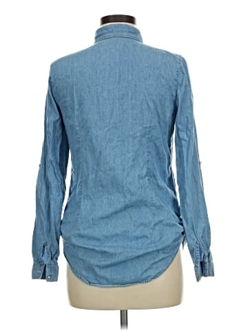 Derek Heart Long Sleeve Button-Down Shirt (view 2)