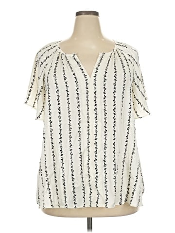 Lane Bryant Short Sleeve Blouse (view 1)