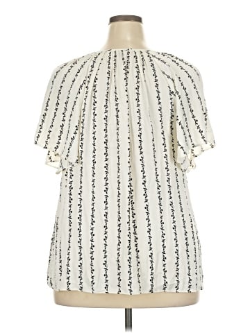 Lane Bryant Short Sleeve Blouse (view 2)
