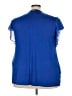 MICHAEL Michael Kors Blue Short Sleeve Blouse Size 3X - photo 2