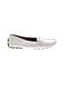 Clarks 100% Leather Silver Flats Size 8 - photo 1
