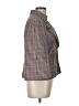 Nine West 100% Polyester Checkered-gingham Red Blazer Size 12 - photo 4