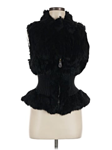 Patrizia Luca Faux Fur Vest (view 1)