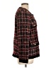 Anine Bing Plaid Burgundy Jacket Size L - photo 4