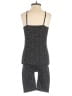 Bozzolo Animal Print Gray Romper Size S - photo 2