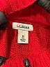 L.L.Bean 100% Cotton Red Cardigan Size M - photo 7