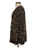 MICHAEL Michael Kors Animal Print Brown Pullover Sweater Size S - photo 5