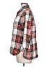 Old Navy 100% Cotton Plaid Gray Long Sleeve Button-Down Shirt Size L - photo 5