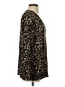 MICHAEL Michael Kors Animal Print Brown Pullover Sweater Size S - photo 4