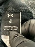 Under Armour 100% Polyester Solid Black Sweatpants Size 4 - photo 3