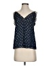 Rebecca Taylor Blue Sleeveless Silk Top Size 2 - photo 1