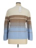 Design History Color Block Blue Pullover Sweater Size XL - photo 2