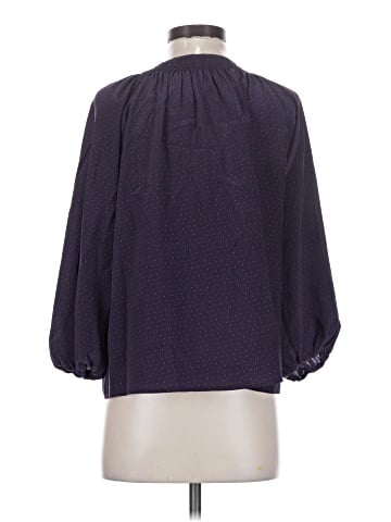 Tucker 3/4 Sleeve Silk Top (view 2)