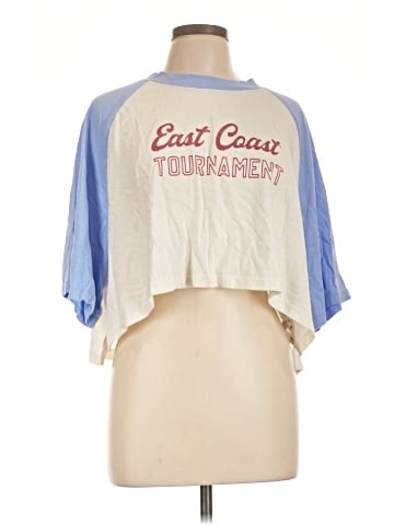 Daily Practice By Anthropologie 3/4 Sleeve T-Shirt (view 1)