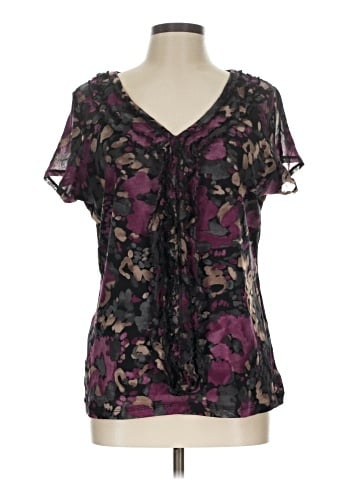 212 Collection Short Sleeve Blouse (view 1)