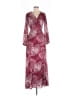 AaKaa 100% Polyester Burgundy Cocktail Dress Size S - photo 1