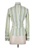 Esprit Stripes Green Long Sleeve Blouse Size 2 - photo 2