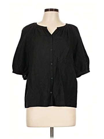 Uniqlo 3/4 Sleeve Button-Down Shirt (view 1)
