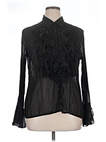 Notations Long Sleeve Blouse (view 1)