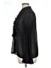 Notations 100% Polyester Black Long Sleeve Blouse Size XL - photo 5