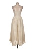 The Workshop 100% Polyester Tan Cocktail Dress Size M - photo 2