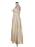 The Workshop 100% Polyester Tan Cocktail Dress Size M - photo 5