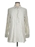 Aerie Stripes Ivory Long Sleeve Blouse Size M - photo 1