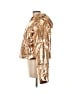 Avec Les Filles 100% Nylon Metallic Gold Jacket Size M - photo 5