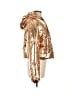 Avec Les Filles 100% Nylon Metallic Gold Jacket Size M - photo 4
